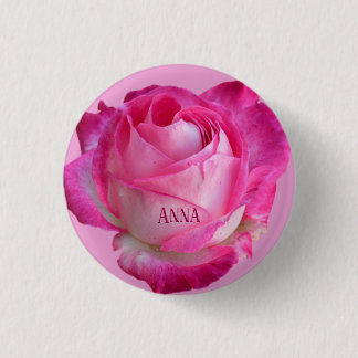 Amazing Beautiful Awesome Pink Roses  3 Cm Round Badge