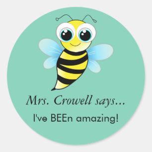 Amazing Bee Sticker