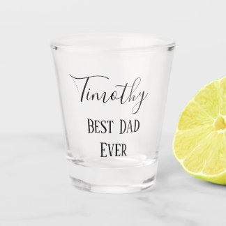 Amazing Best Dad Ever Shot Glass