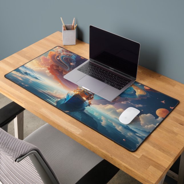 Amazing beyond imagination skyline digital wallpap desk mat (Office 2)