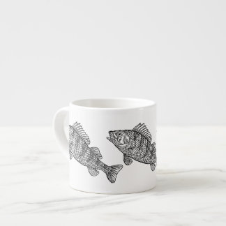 Amazing Black and White Fish Mug