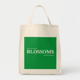 Amazing Blossoms beauty text cute design Tote Bag
