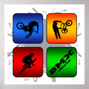 Amazing BMX Urban Style Poster