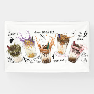  Amazing Boba tea Banner