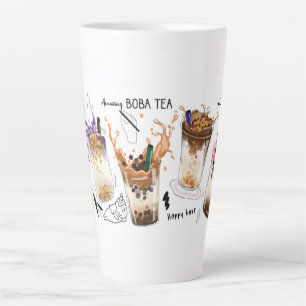Amazing Boba tea Latte Mug