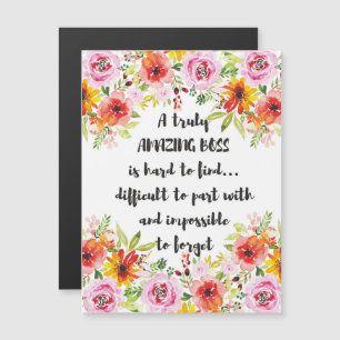 Amazing Boss Quote Great Boss Appreciation gift