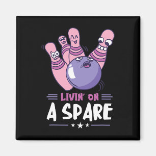 Amazing Bowler Strikes Bowling Sports Funny Bowlin Magnet