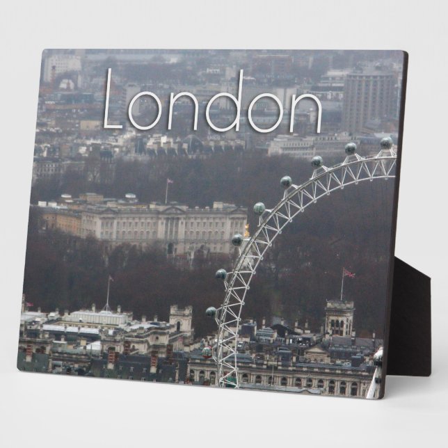Amazing! Buckingham Palace Millennium Wheel Plaque (Side)