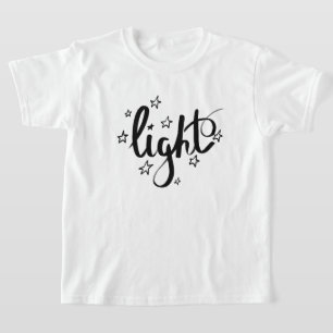 Amazing calligraphy, light and stares T-Shirt