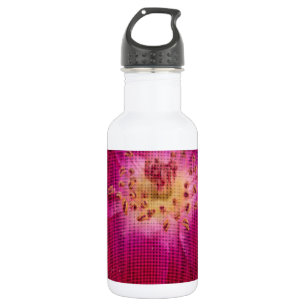 Amazing Checked Rose.jpg 532 Ml Water Bottle