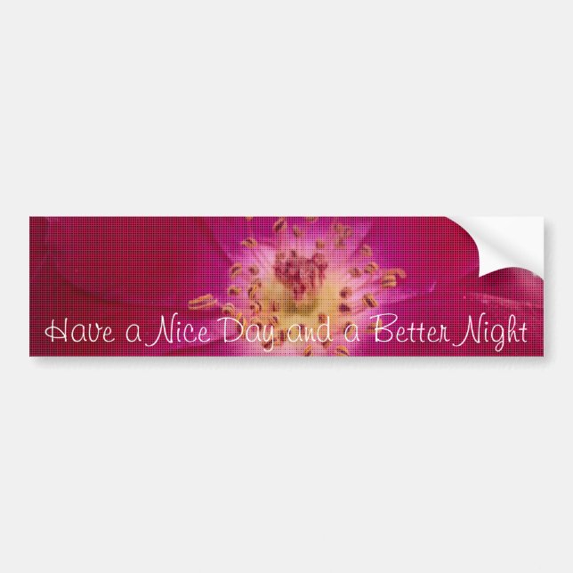 Amazing Checked Rose.jpg Bumper Sticker (Front)