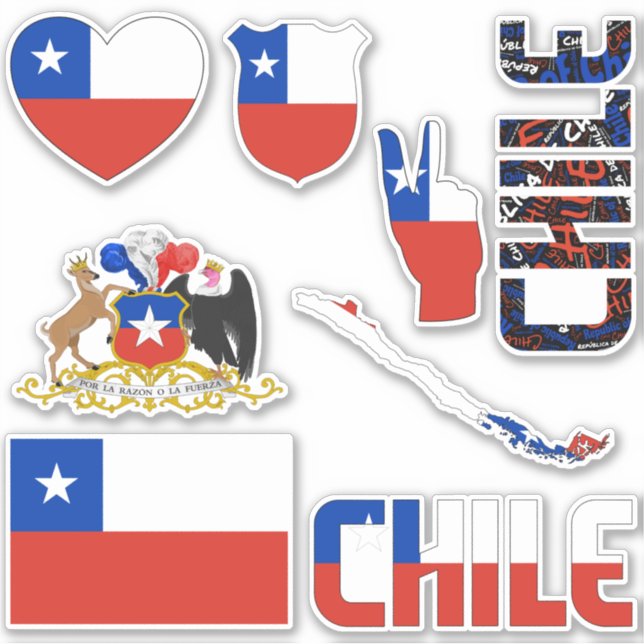 Amazing Chile Shapes National Symbols (Front)