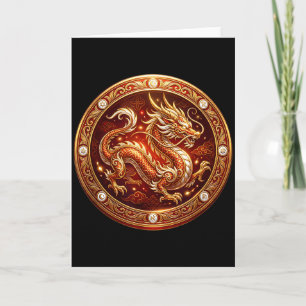 Amazing Chinese Year Of The Dragon Chinese New Yea Card