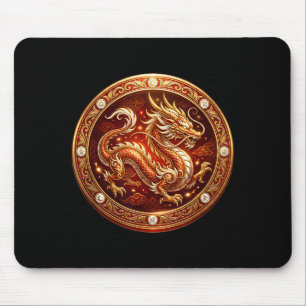 Amazing Chinese Year Of The Dragon Chinese New Yea Mouse Pad