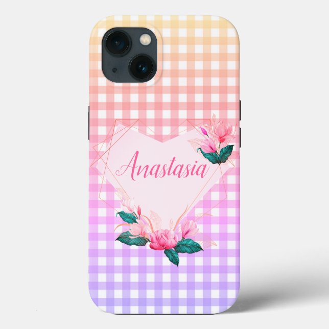 Amazing, Cool, Pink Flower Case-Mate iPhone Case (Back)