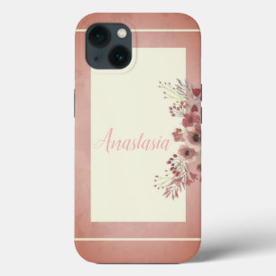 Amazing, Cool, Pink Flower Case-Mate iPhone Case