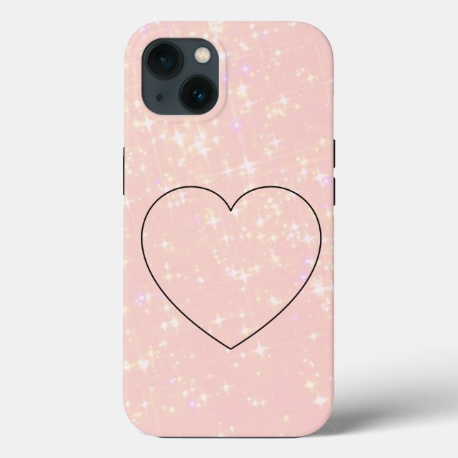 Amazing, Cool, Pink Sparkly Case-Mate iPhone Case (Back)