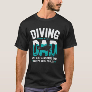 Amazing Cool Scuba Diving For Dad Men Ocean Scuba T-Shirt