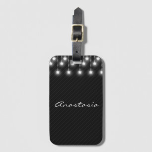 Amazing, Cool White~Black Luggage Tag