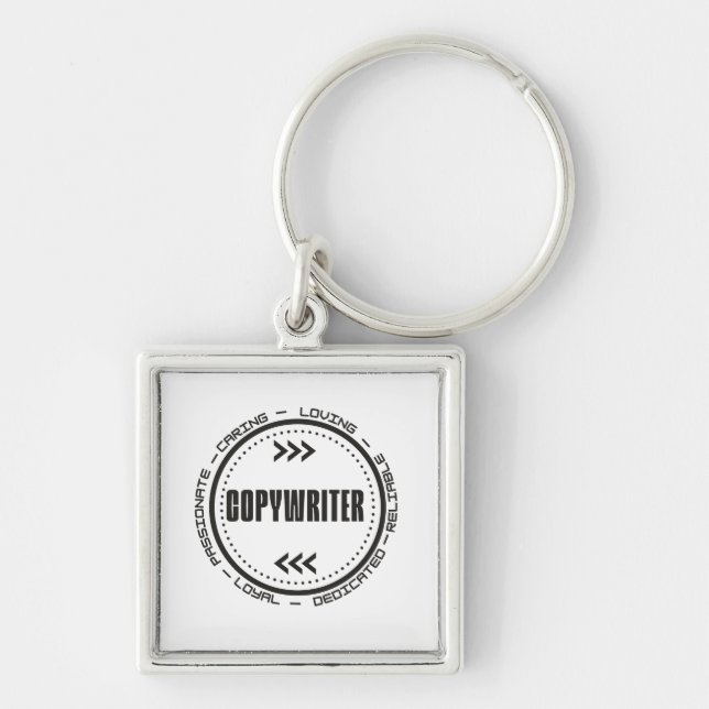 Amazing Copywriter Key Ring (Front)