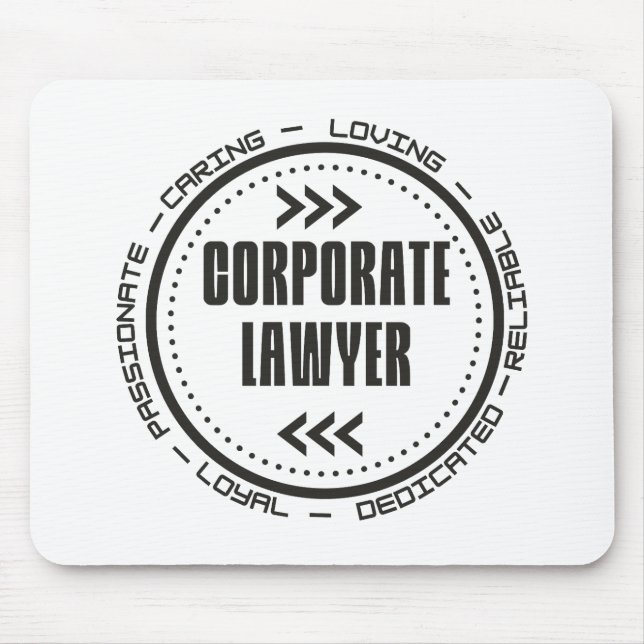 Amazing Corporate Lawyer Mouse Pad (Front)