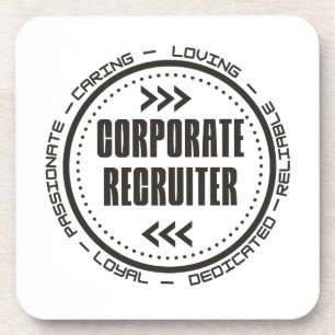 Amazing Corporate Recruiter Coaster