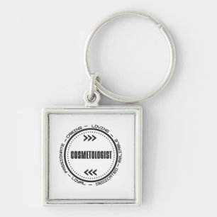 Amazing Cosmetologist Key Ring