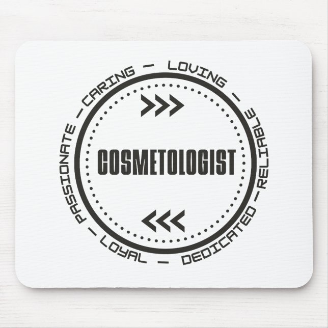 Amazing Cosmetologist Mouse Pad (Front)