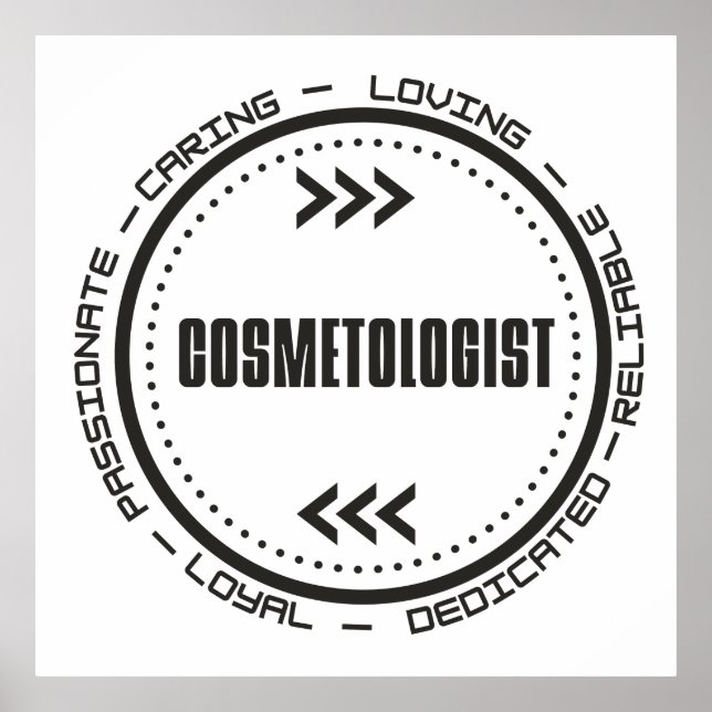 Amazing Cosmetologist Poster (Front)