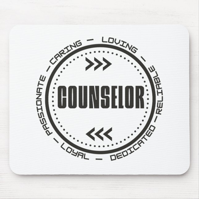 Amazing Counsellor Mouse Pad (Front)