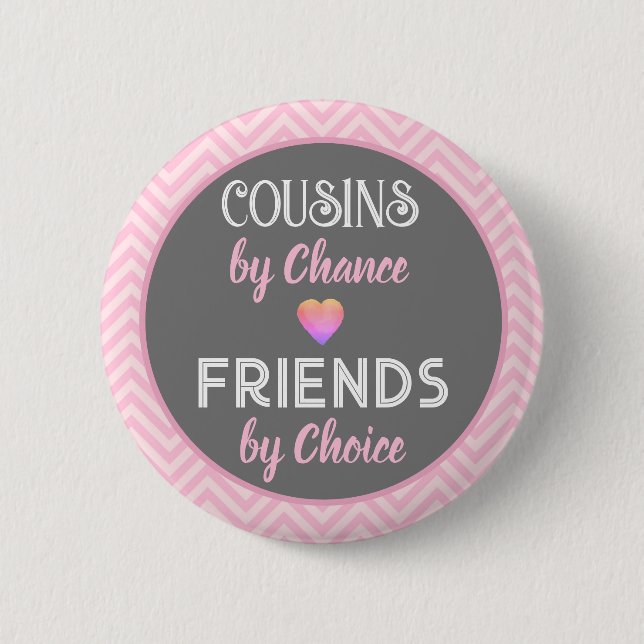 Amazing Cousin gift  6 Cm Round Badge (Front)