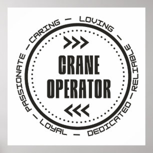 Amazing Crane Operator Poster