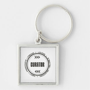 Amazing Curator Key Ring