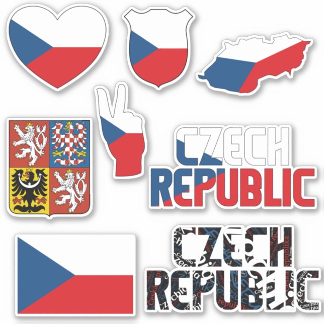Amazing Czech Republic Shapes National Symbols (Front)