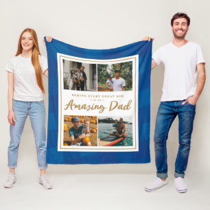 Amazing Dad Fleece Blanket