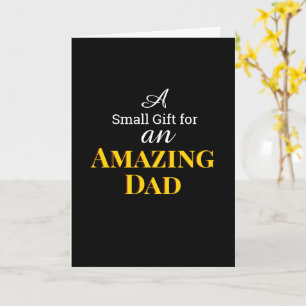 Amazing Dad Happy Father's Day  Card