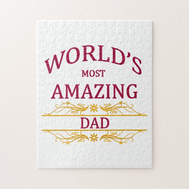 Amazing Dad Jigsaw Puzzle (Vertical)