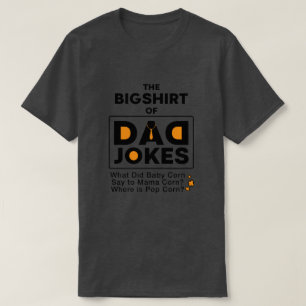 Amazing Dad Jokes Design Text Typography  T-Shirt