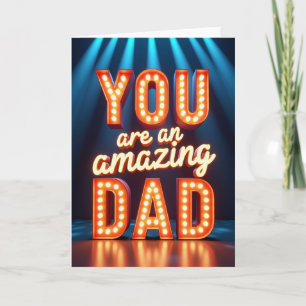 Amazing Dad Marquee Card