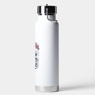 Amazing Dad Typography Vintage Shirt Design_1 Water Bottle
