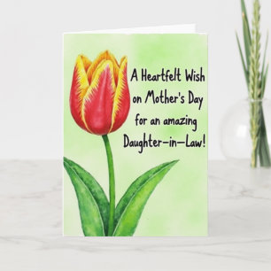 Amazing Daughterinlaw Card