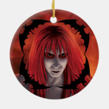 Amazing Demon Boy Ceramic Ornament