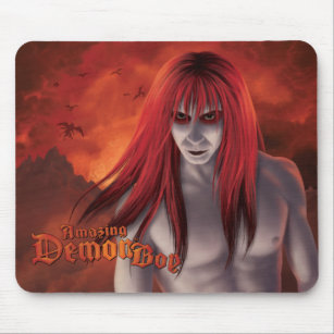 Amazing Demon Boy Dawn of the Demon Mouse Pad