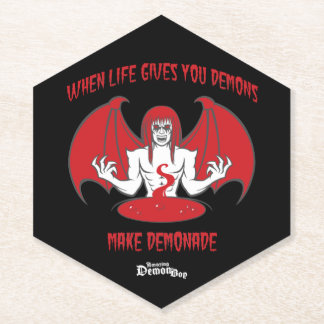 Amazing Demon Boy Demonade Paper Coaster