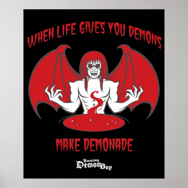 Amazing Demon Boy Demonade Poster (Front)