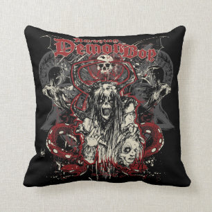 Amazing Demon Boy Rise of the Demon Throw Pillow