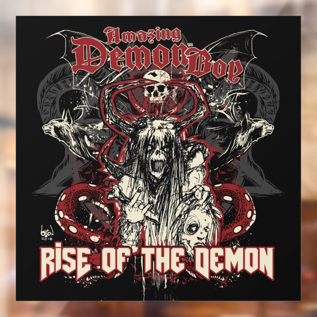 Amazing Demon Boy Rise of the Demon Window Cling (Sheet 2)