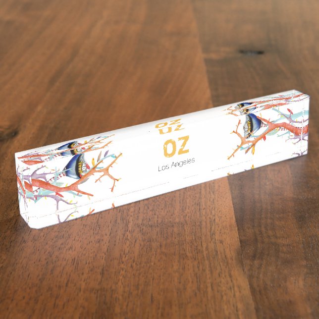 Amazing Design Nameplate (Side)