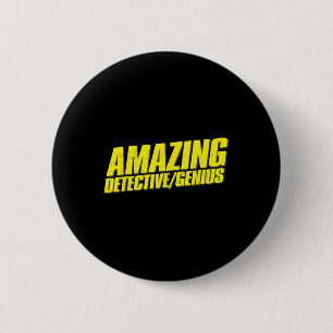 Amazing DetectiveGenius Halloween Heist Winner Fan 6 Cm Round Badge