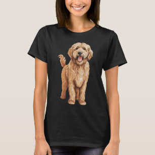 amazing dog holder lover goldendoodle T-Shirt
